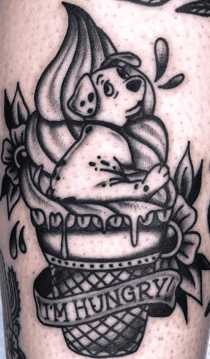 101 Dalmatians Tattoo Portrait