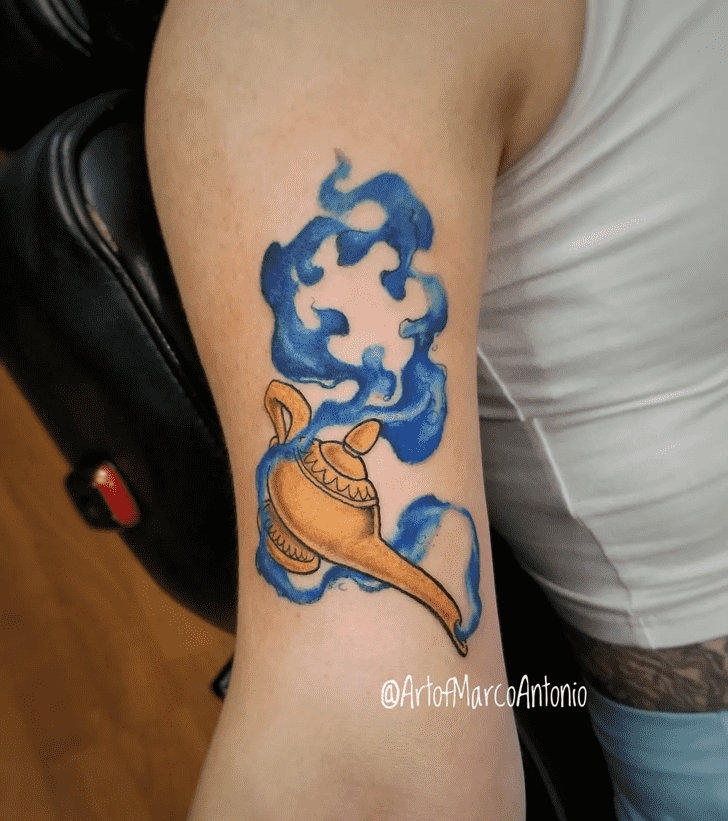 Aladdin Tattoo Shot