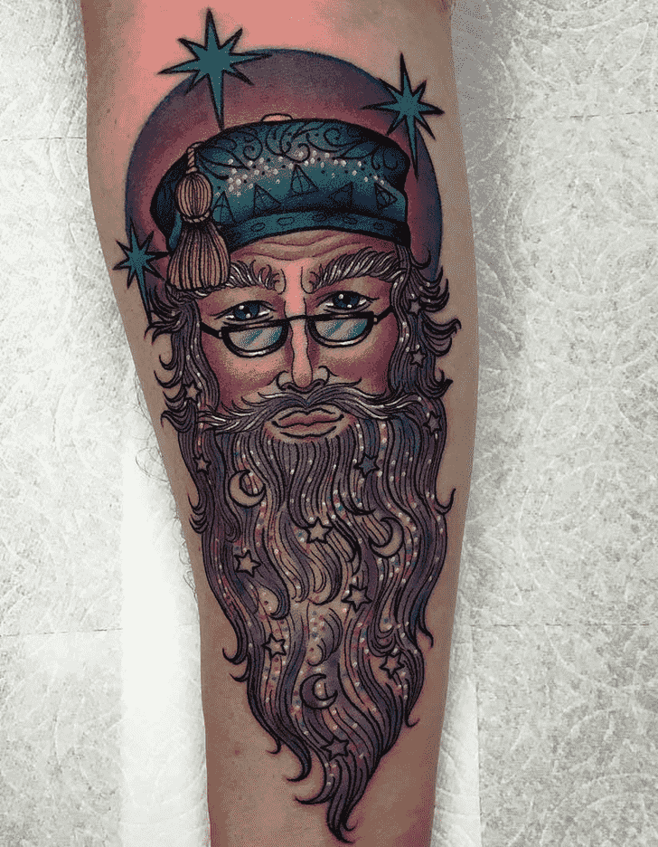Albus Dumbledore Tattoo Figure