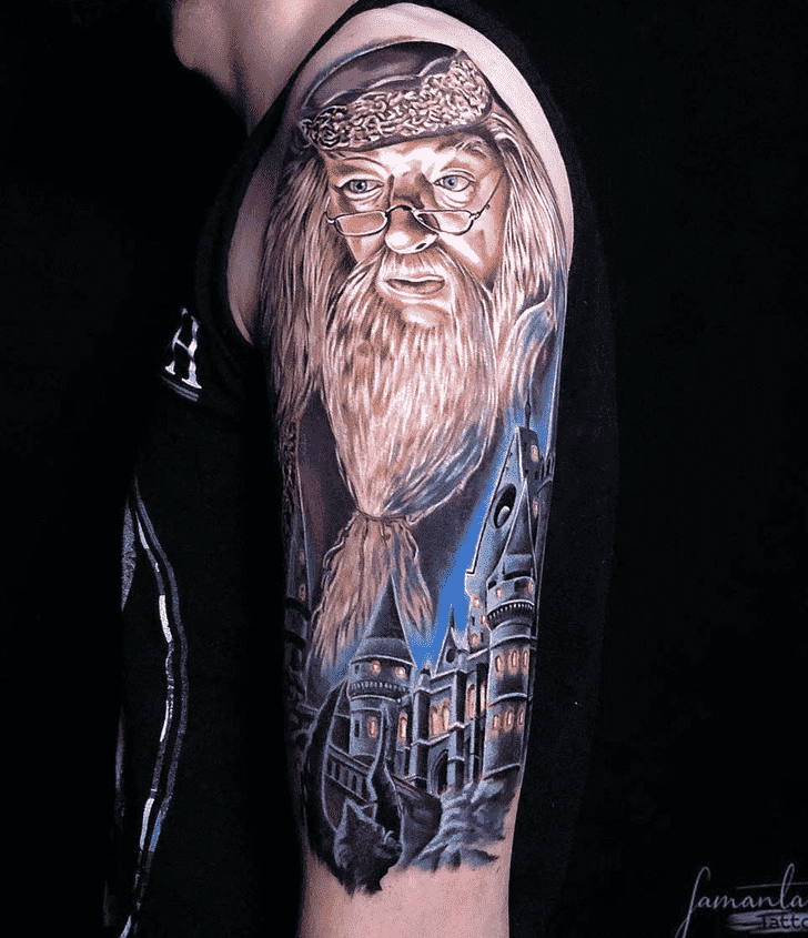 Albus Dumbledore Tattoo Ink