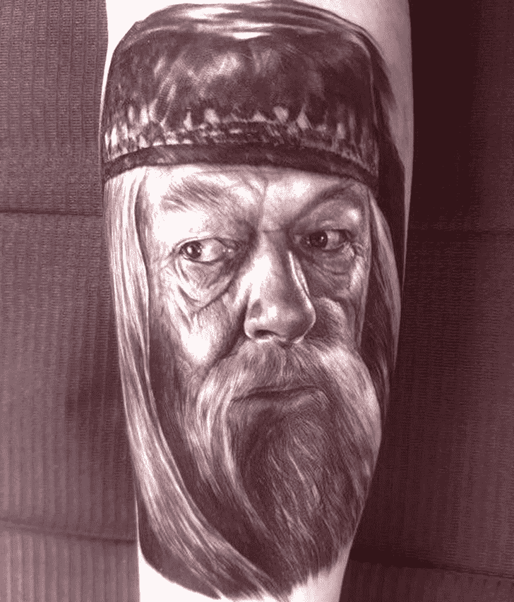 Albus Dumbledore Tattoo Design Image
