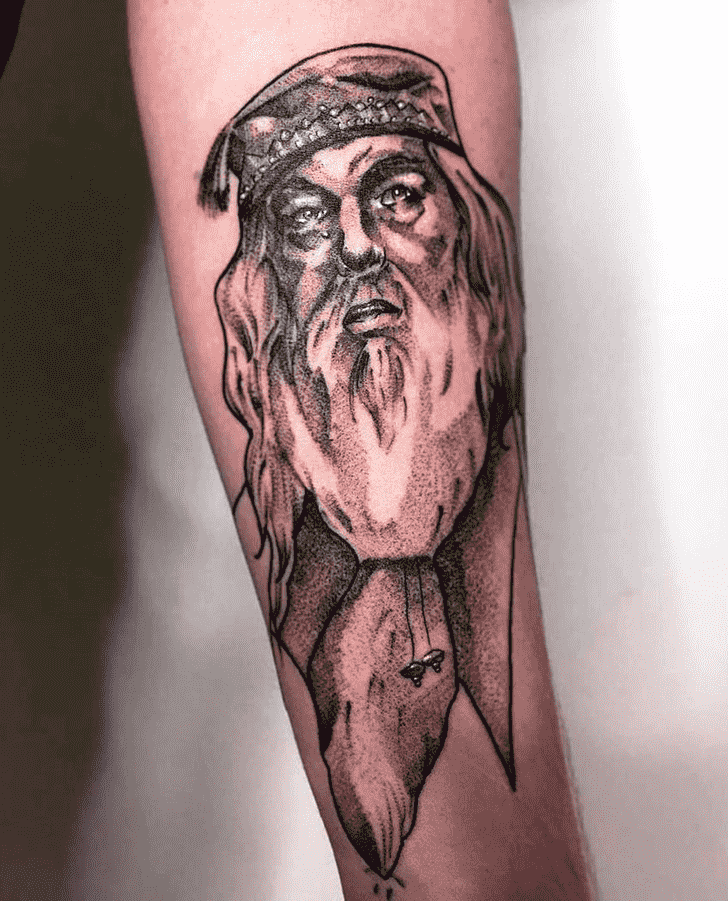Albus Dumbledore Tattoo Snapshot