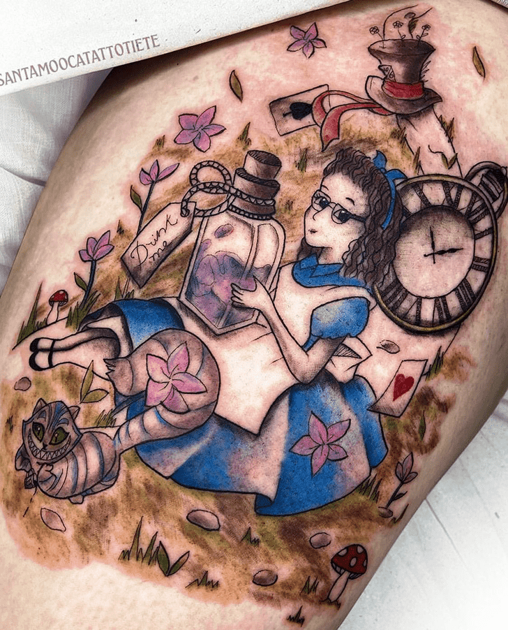 Alice Tattoo Figure