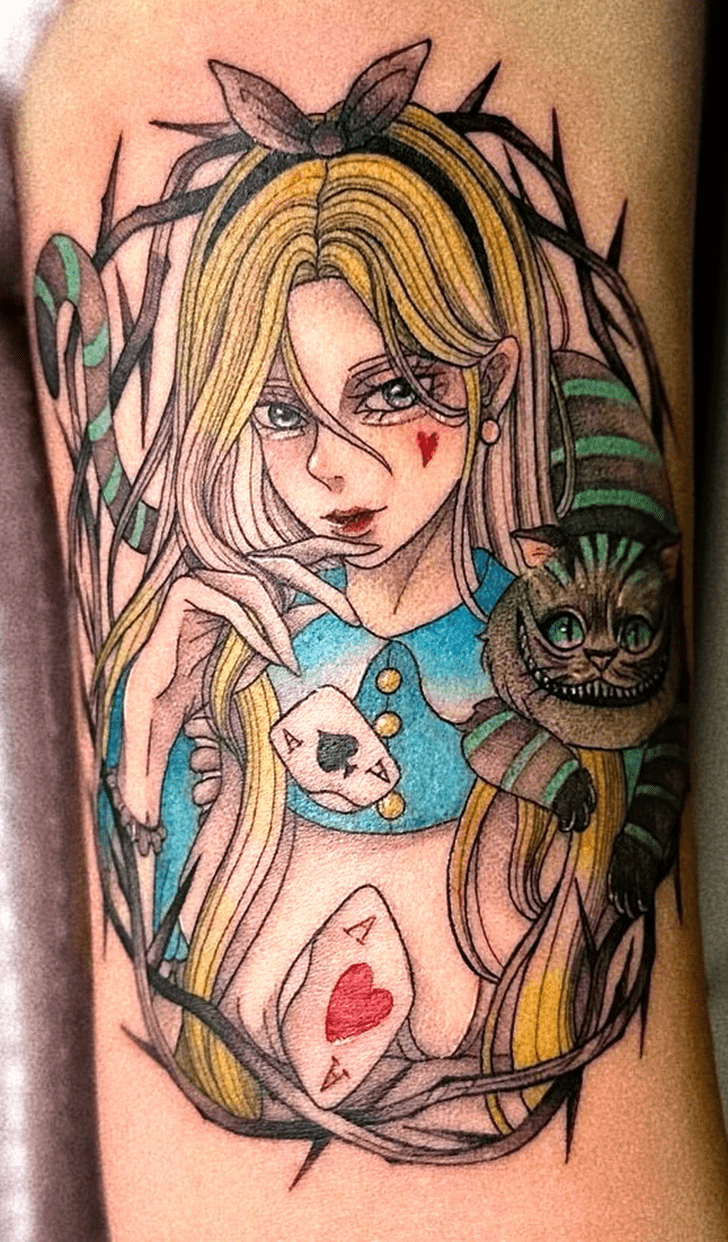 Alice Tattoo Portrait