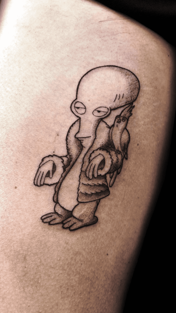 Alien Tattoo Shot