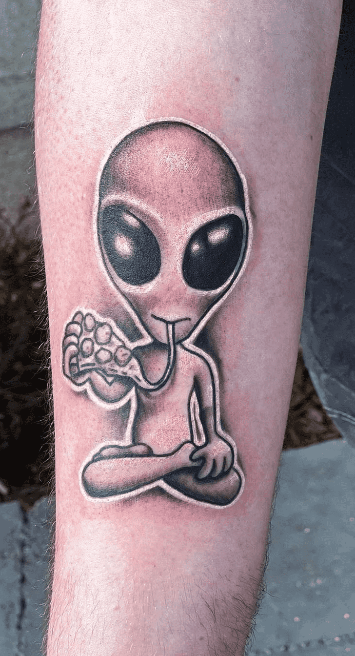 Alien Tattoo Photograph