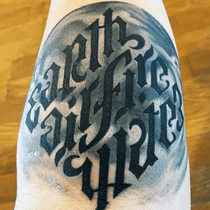 Ambigram Tattoo Picture