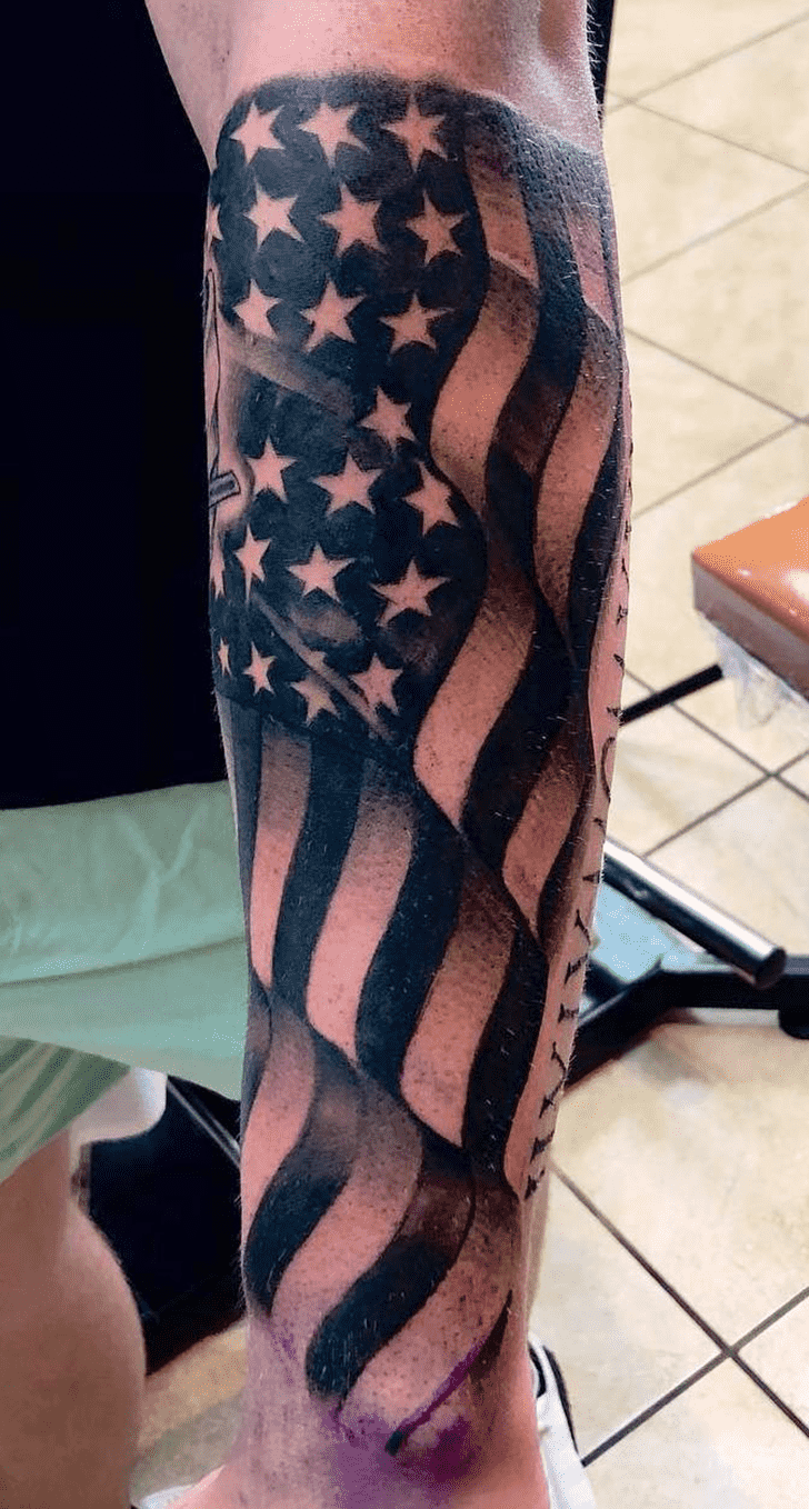 American Flag Tattoo Picture