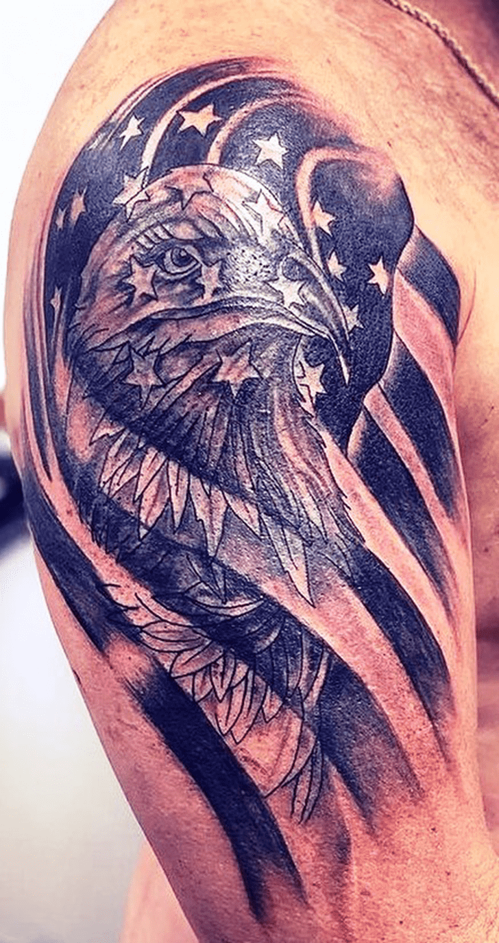 American Flag Tattoo Photos