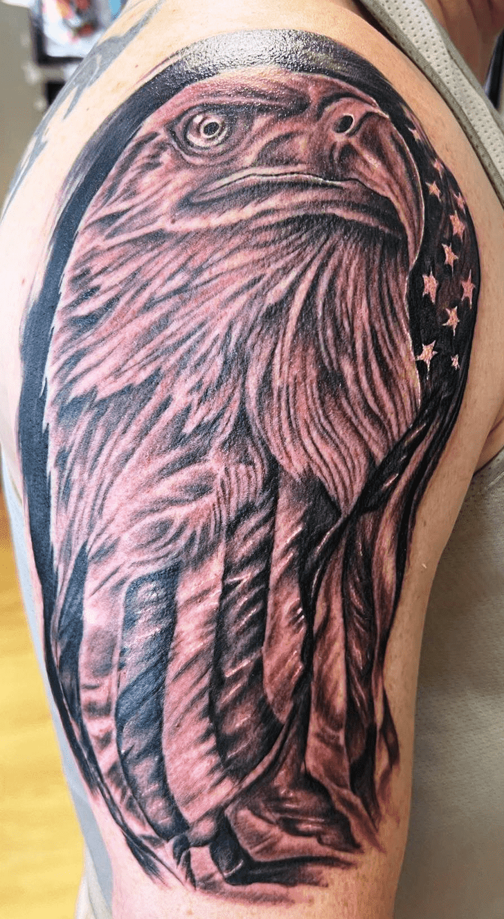 American Flag Tattoo Snapshot