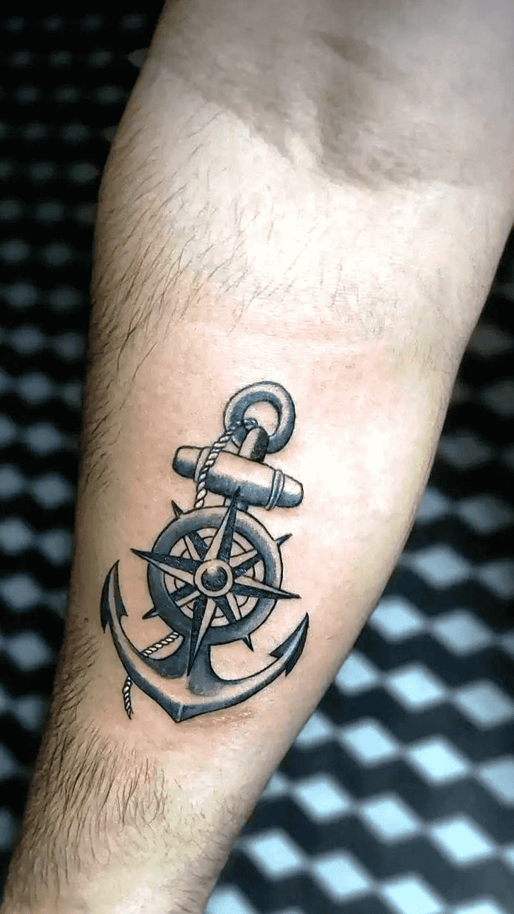 Anchor Tattoo Figure