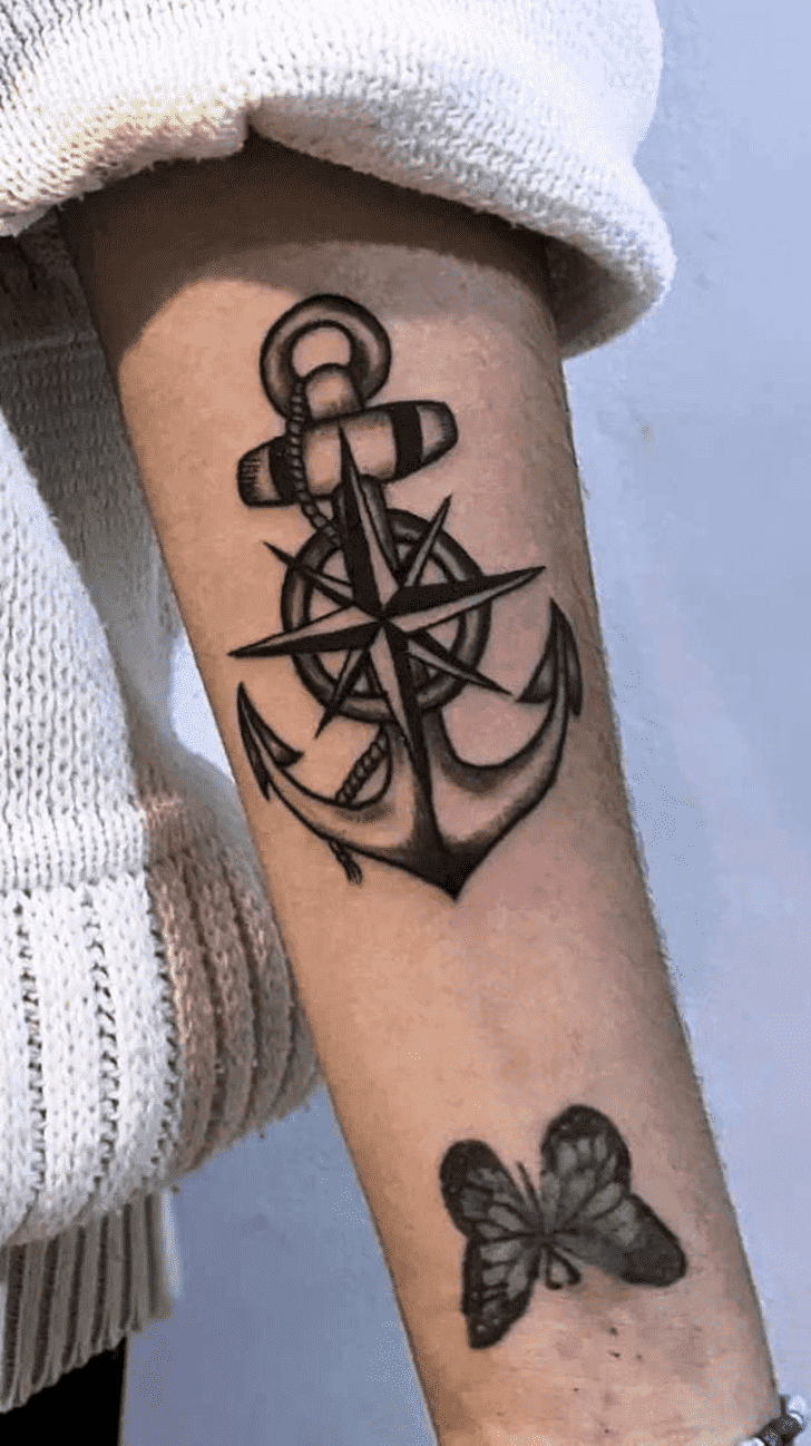 Anchor Tattoo Figure