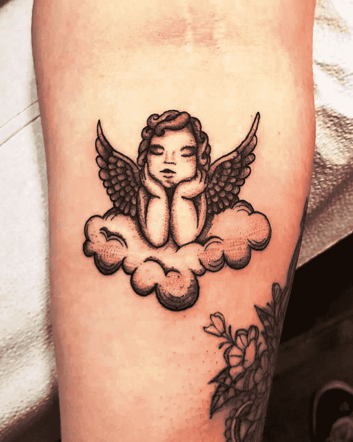 Angel Tattoo Photograph