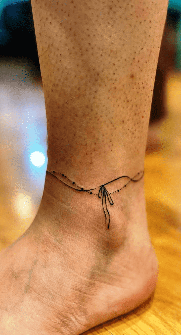 Ankle Bone Tattoo Photograph