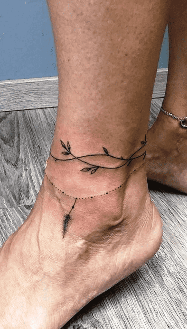 Ankle Bone Tattoo Design Image