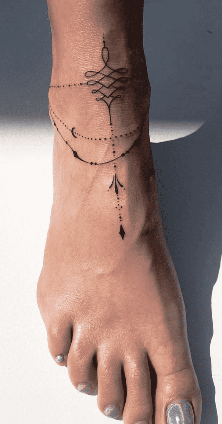 Ankle Bone Tattoo Photo