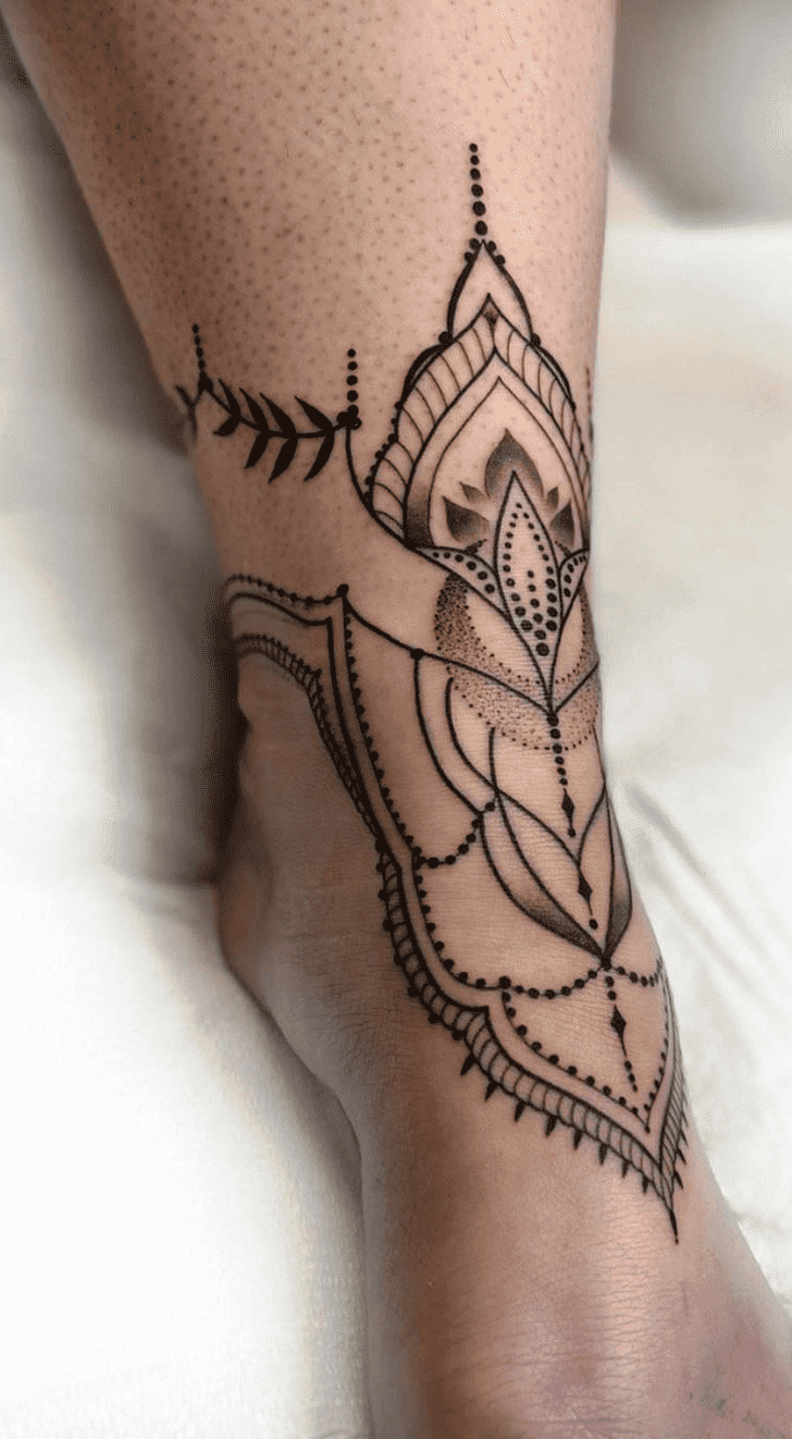 Ankle Bone Tattoo Photograph