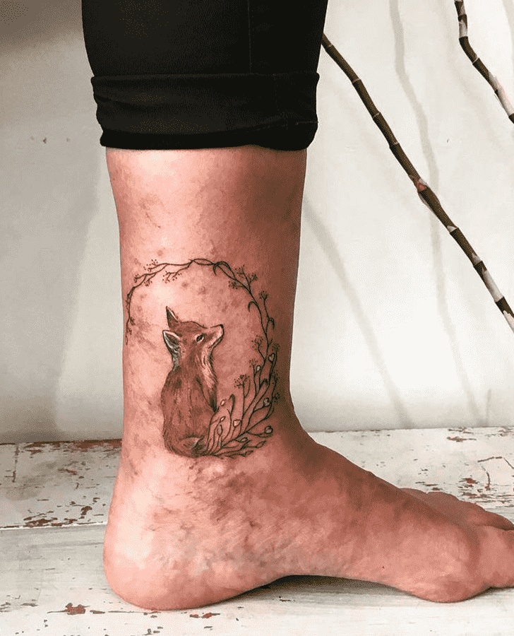 Ankle Tattoo Photo