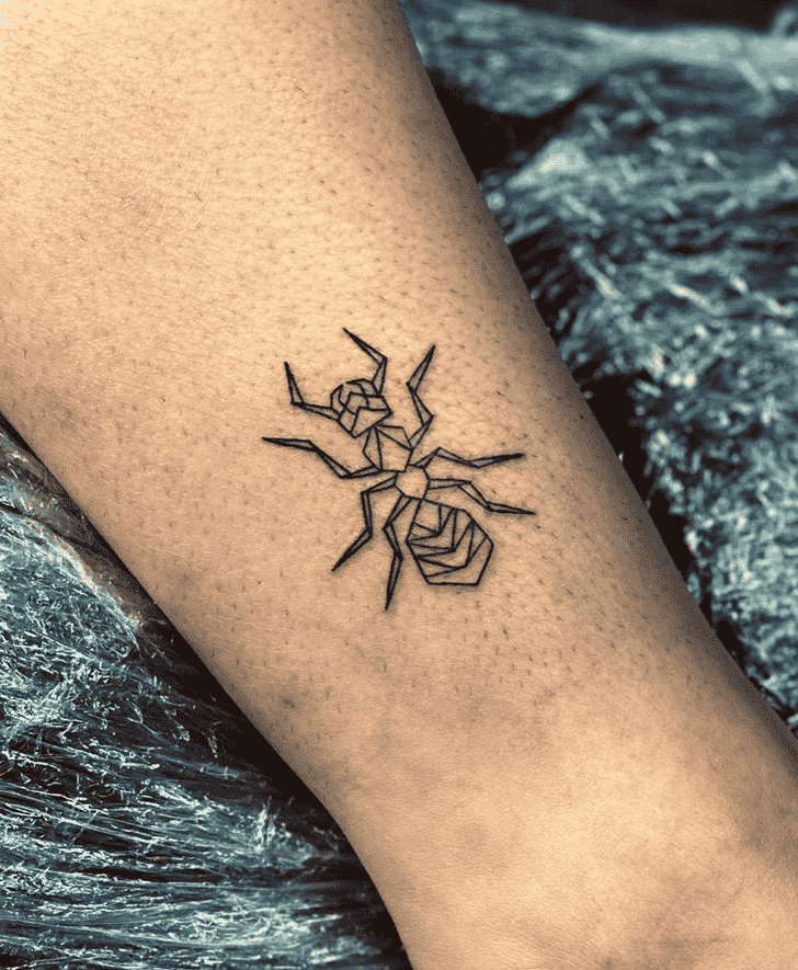 Ant Tattoo Photograph