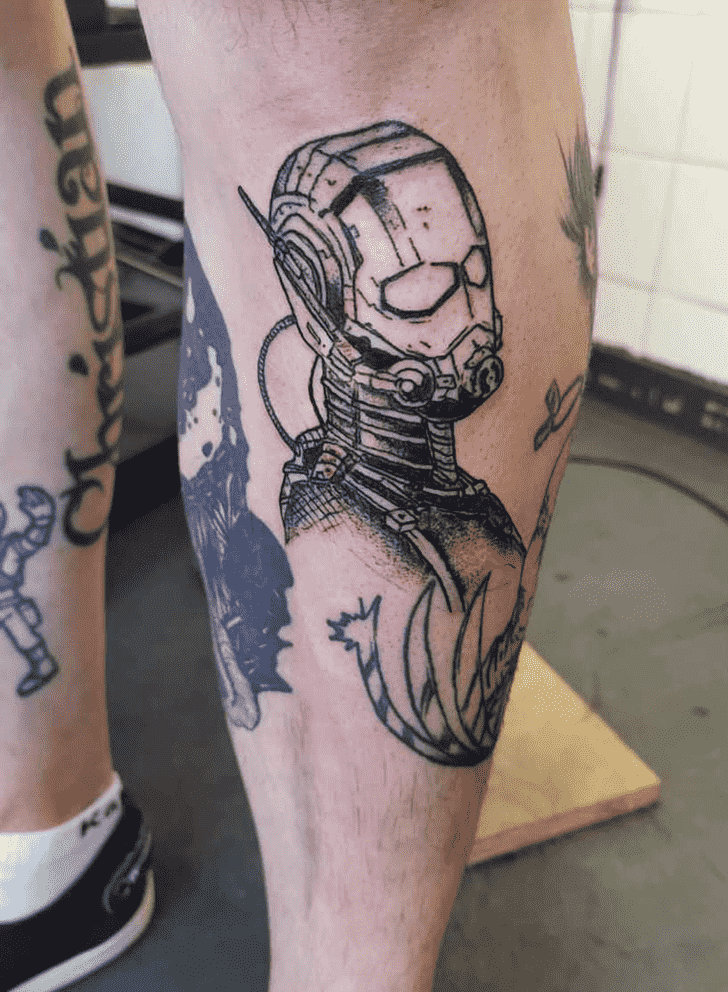 Antman Tattoo Figure