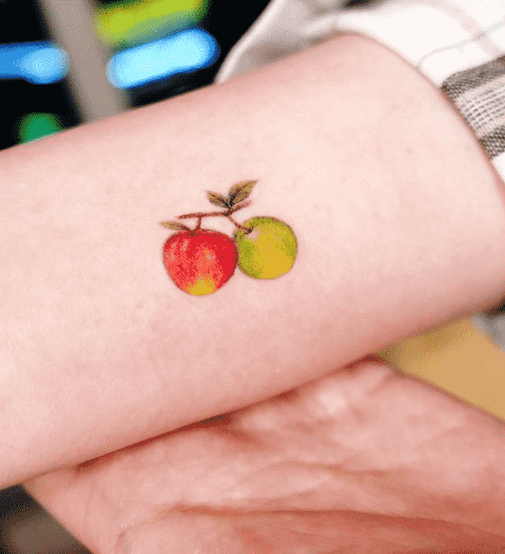 Apple Tattoo Picture