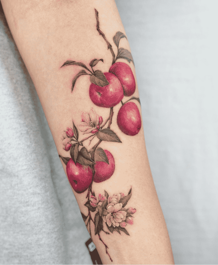 Apple Tattoo Photo