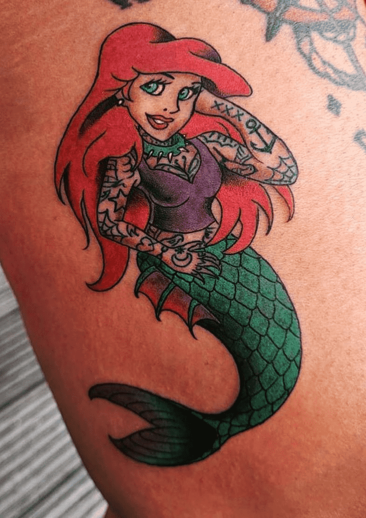 Ariel Tattoo Figure