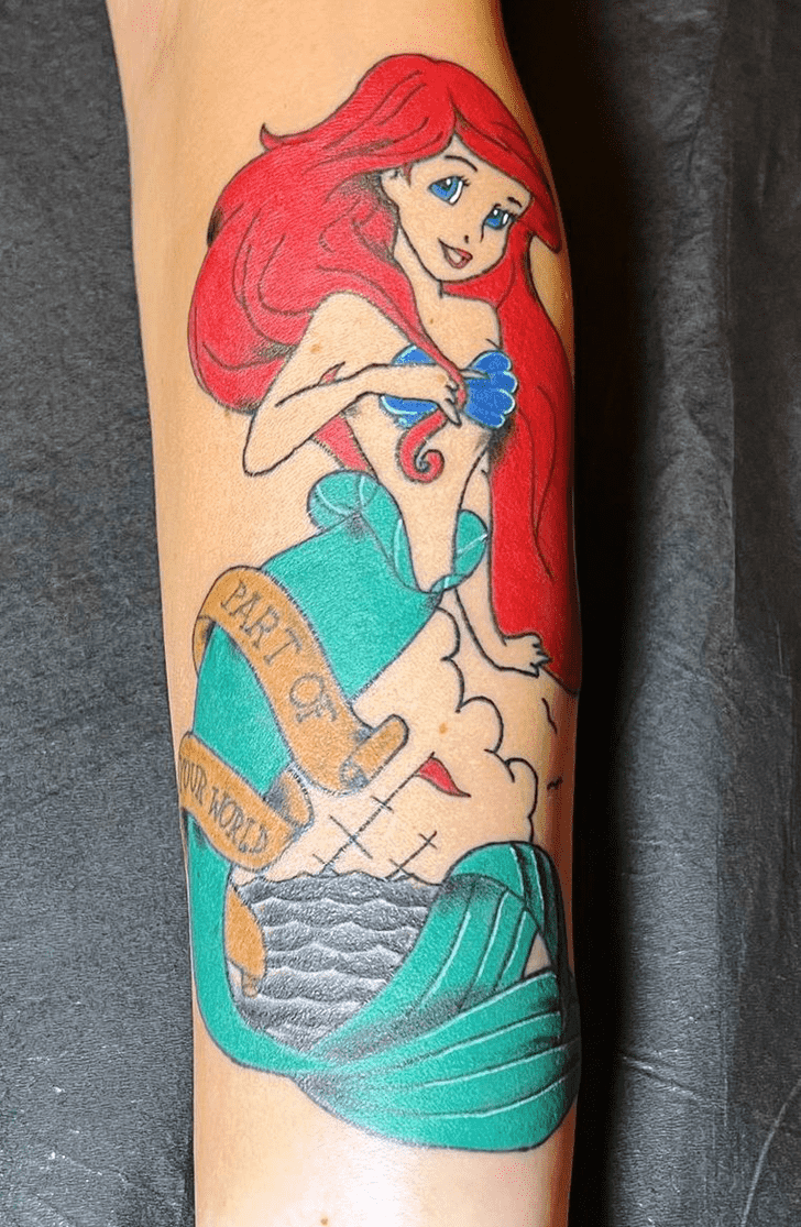 Ariel Tattoo Portrait