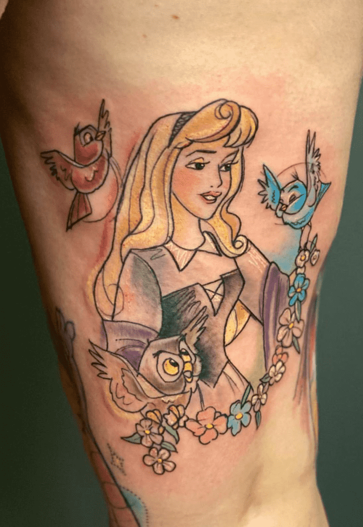 Princess Aurora Tattoo Photograph