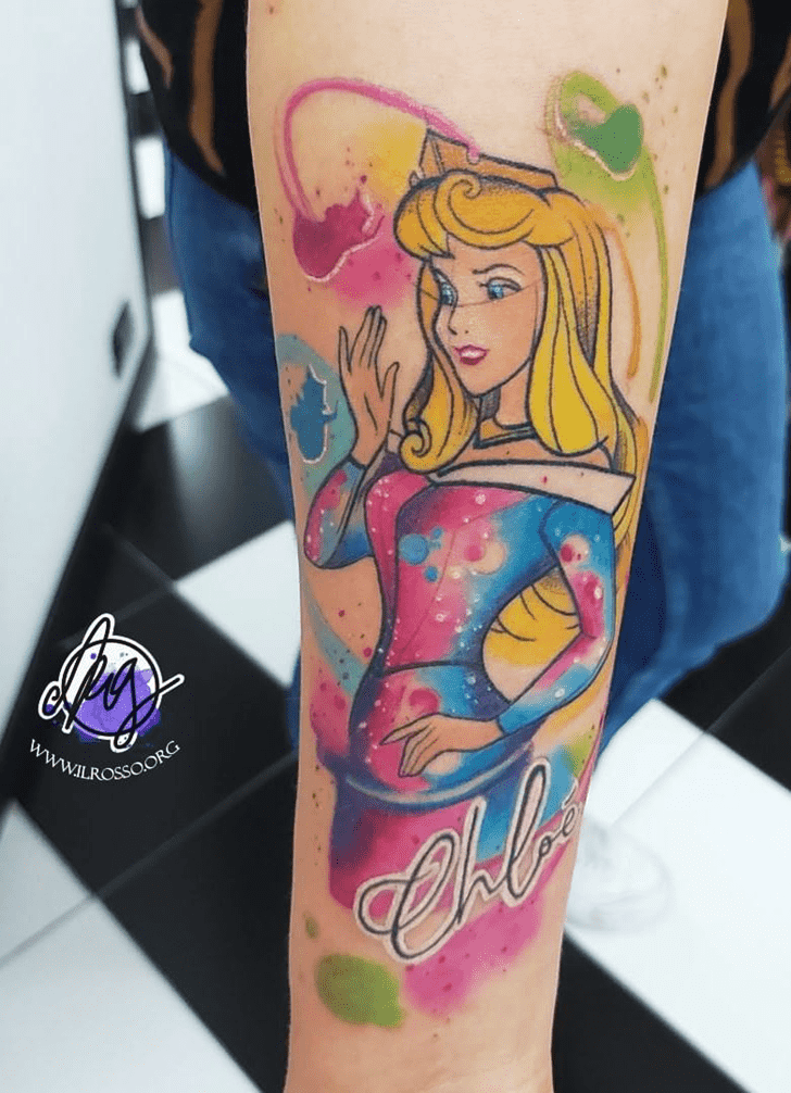 Princess Aurora Tattoo Design Image