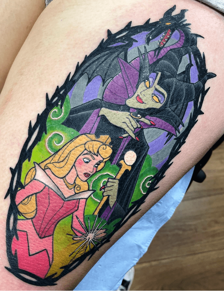 Princess Aurora Tattoo Snapshot