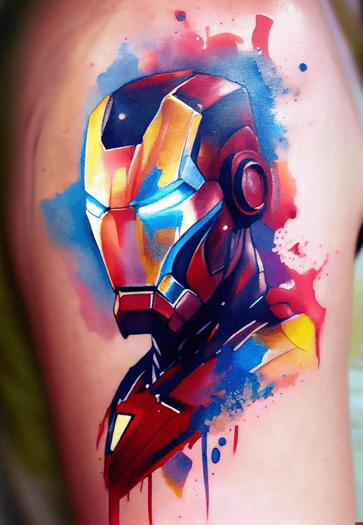 Avengers Tattoo Figure