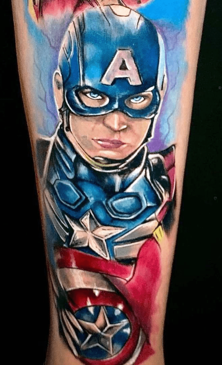 Avengers Tattoo Portrait