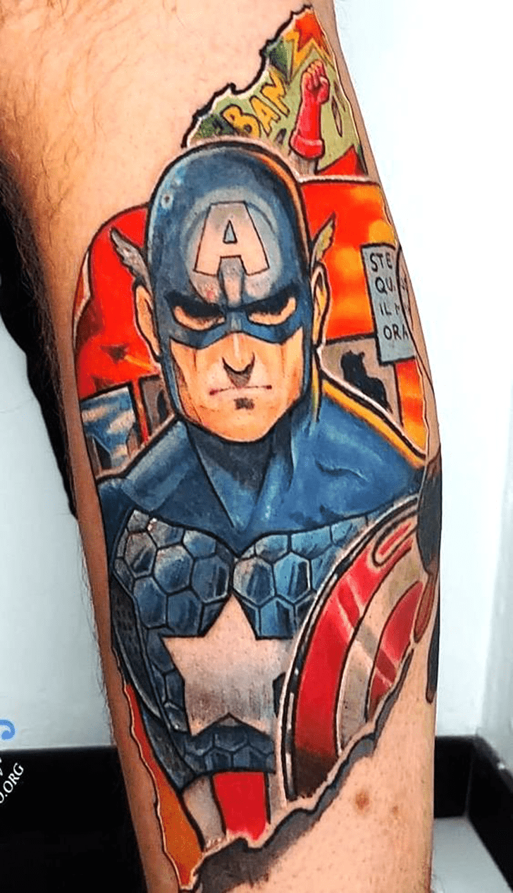 Avengers Tattoo Portrait
