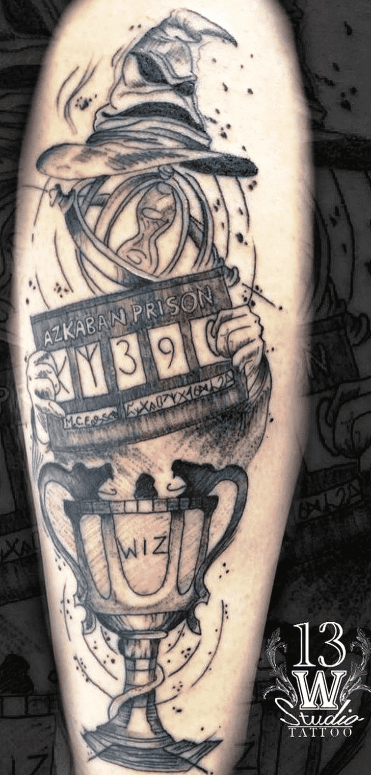 Azkaban Prison Tattoo Design Image