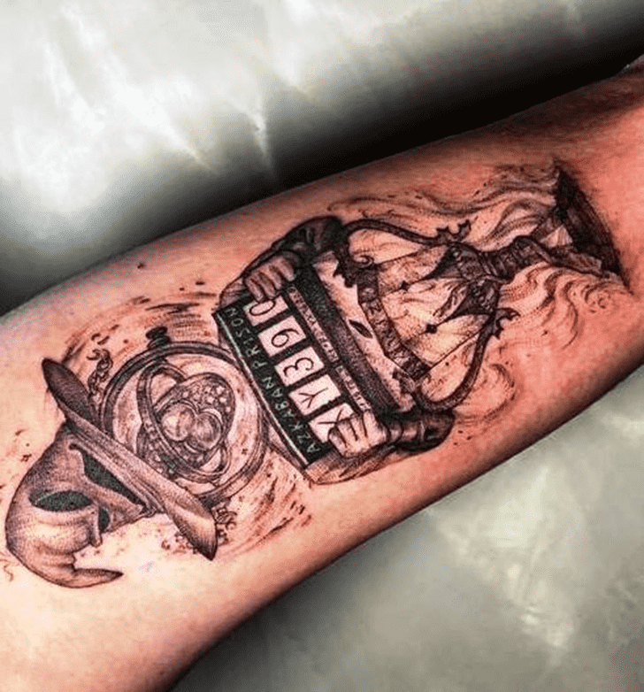 Azkaban Prison Tattoo Figure