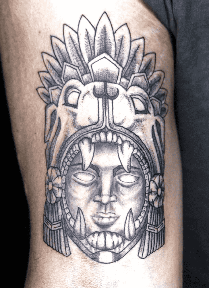 Aztec Tattoo Shot