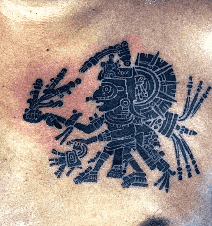 Aztec Tattoo Shot