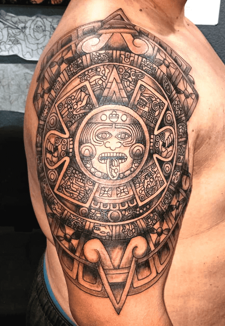Aztec Tattoo Photo