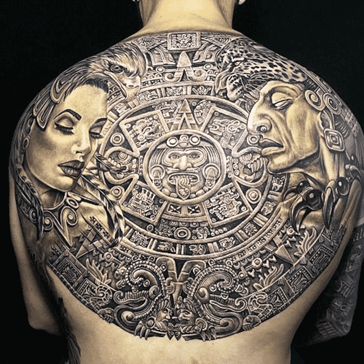 Aztec Tattoo Photo