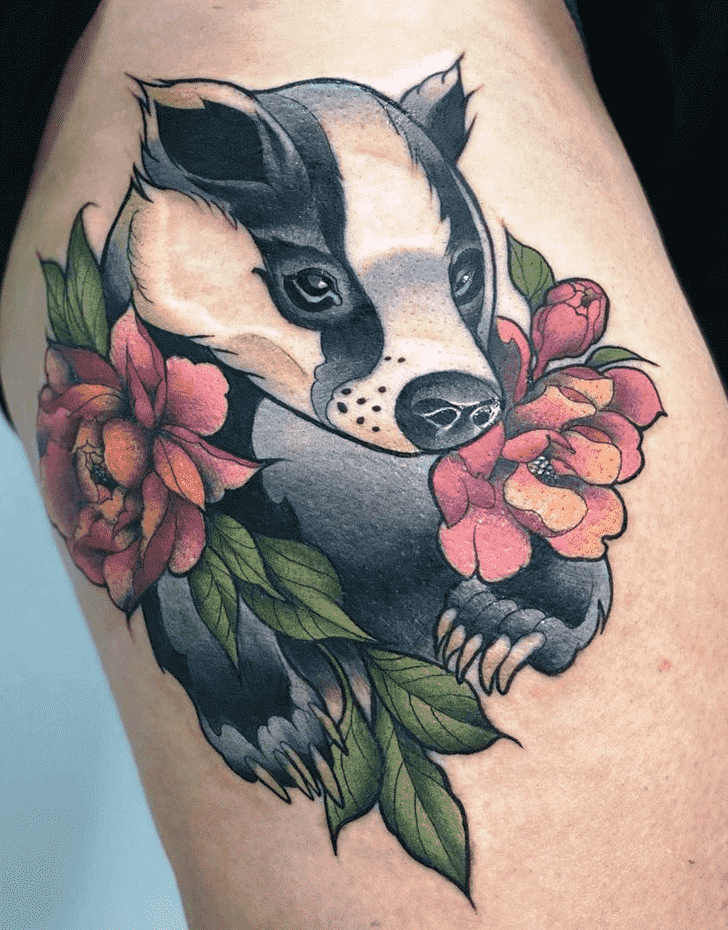 Badger Tattoo Photos