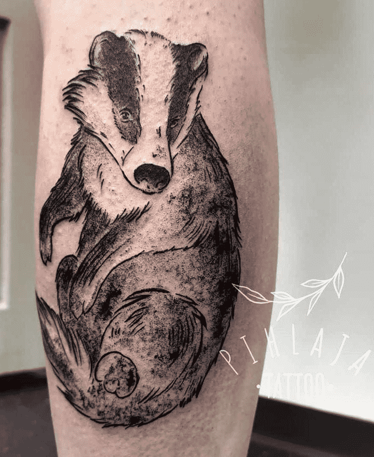 Badger Tattoo Photograph