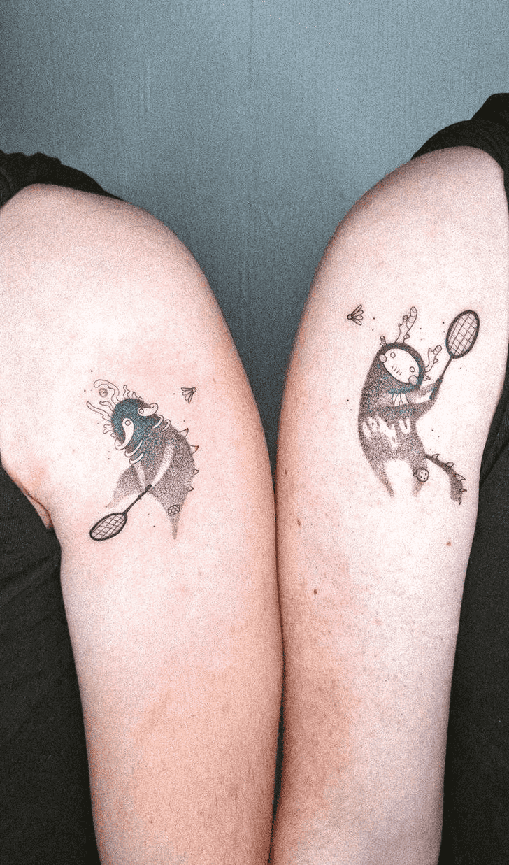 Badminton Tattoo Photos