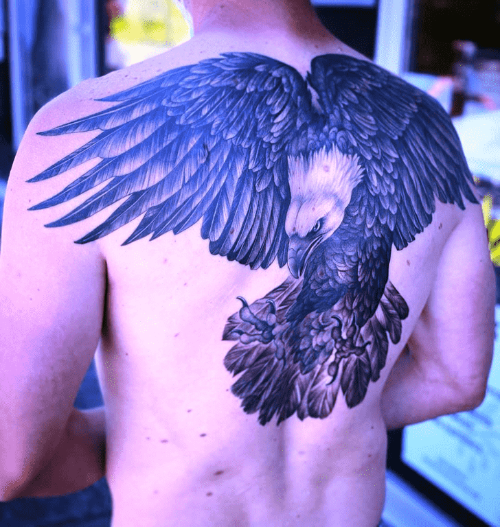 Bald Eagle Tattoo Shot