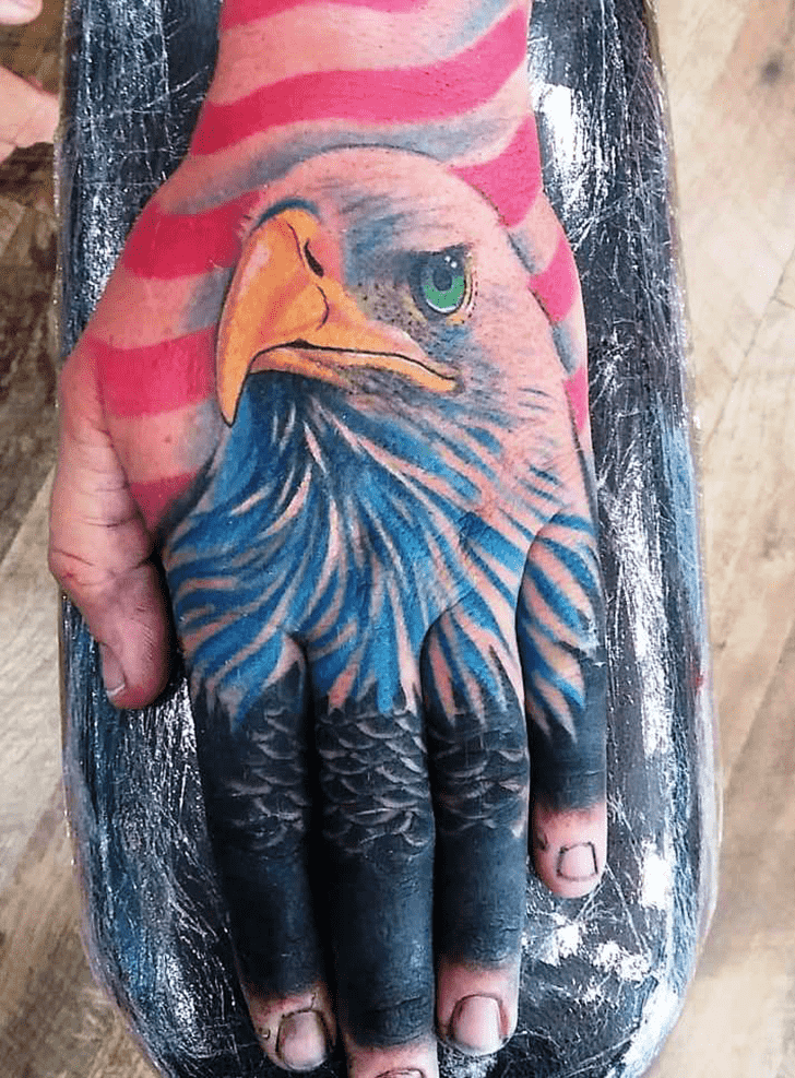 Bald Eagle Tattoo Portrait