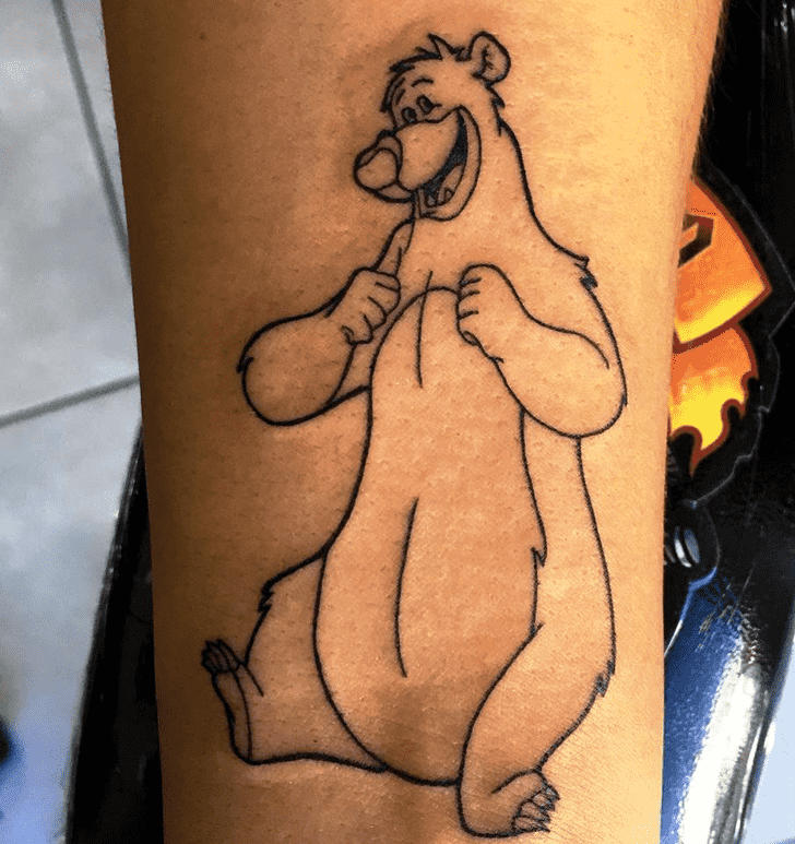 Baloo Tattoo Portrait