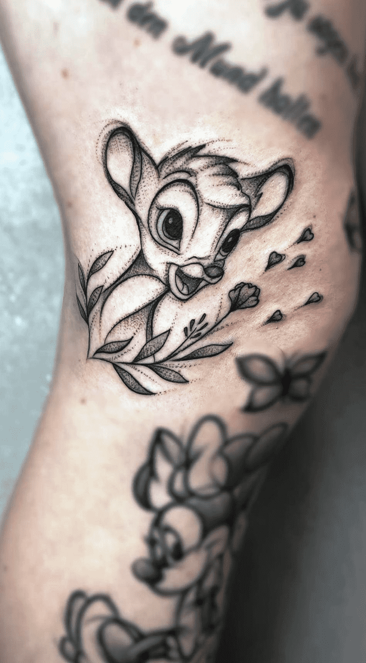 Bambi Tattoo Figure