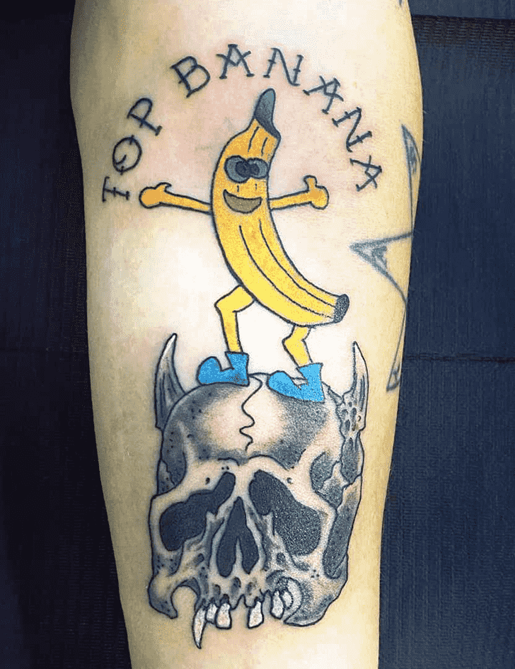Banana Tattoo Portrait