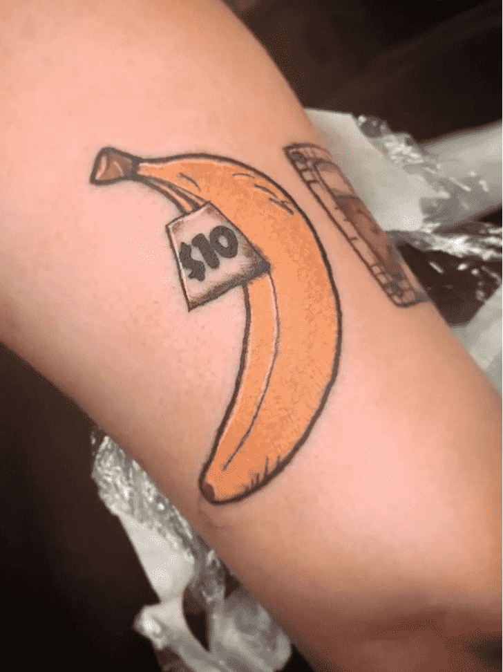 Banana Tattoo Photograph