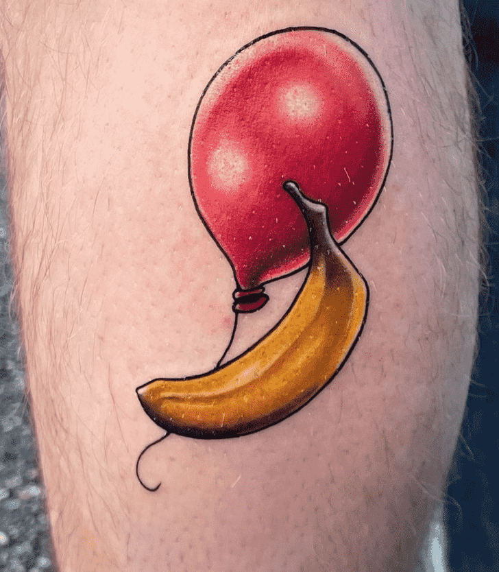 Banana Tattoo Design Image